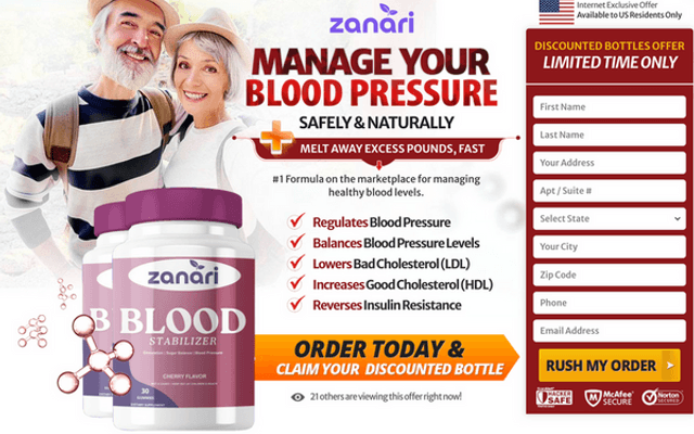 Zanari Blood Stabilizer™ Reviews: Stabilizing Blood Pressure and Overall Wellness