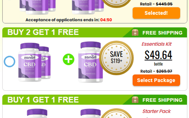 Zanari CBD Gummies Uncovering Reviews, Benefits?