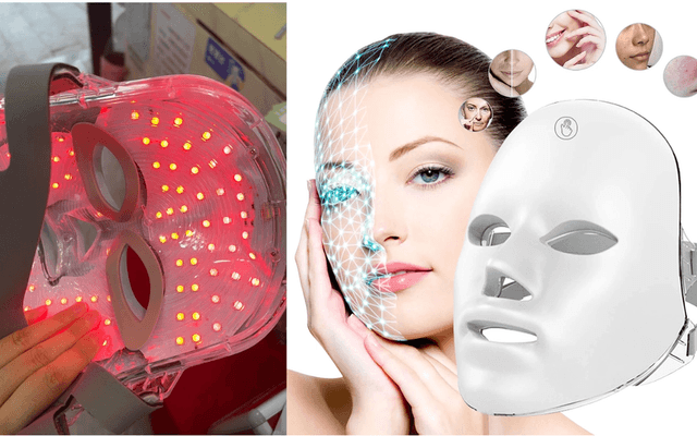 Glokore LED Mask helps reduce fine lines and wrinkles.