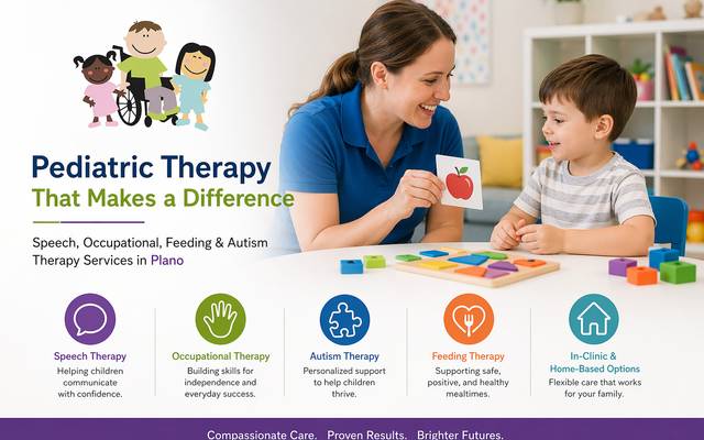 Helping Children Thrive with Speech & Occupational Therapy in Plano