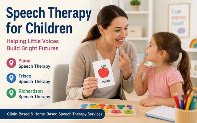 Speech Therapy Services for Children in Plano and Frisco