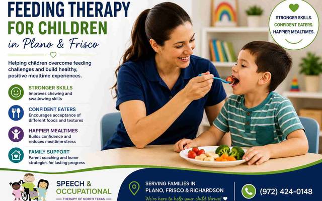 Helping Children Build Better Feeding Skills in Plano and Frisco