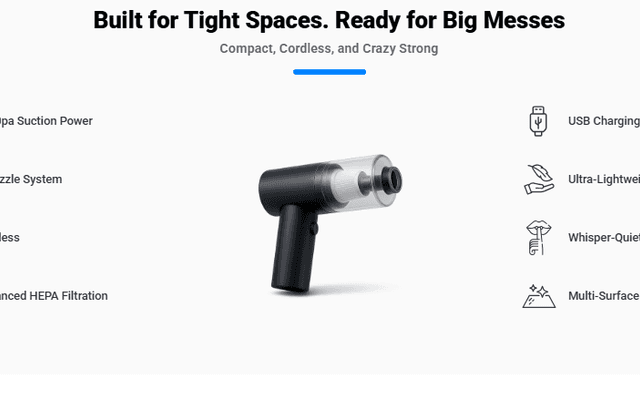 Dustaclean Handheld Vacuum Reviews 2026 - Buy Now!!