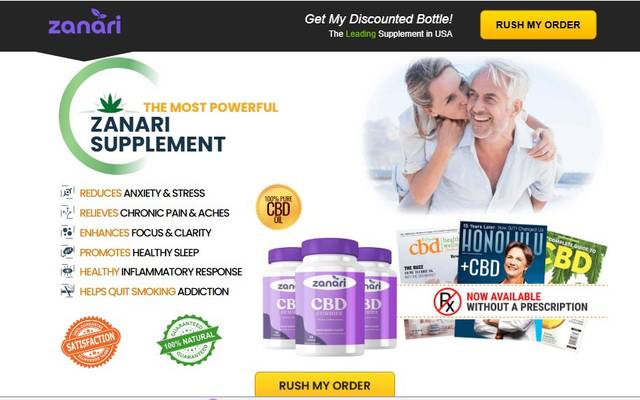 Zanari CBD Gummies – Feel Calm, Sleep Better & Live Pain-Free!