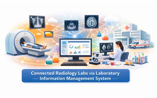 Connected Radiology Labs via Laboratory Information Management System