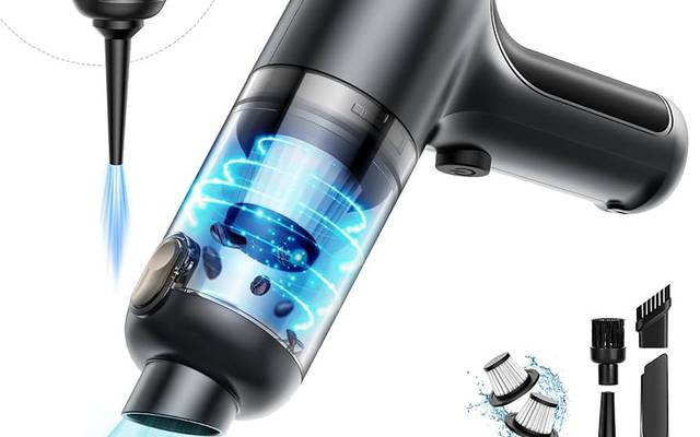 Dustaclean Handheld Vacuum Take Before Check it