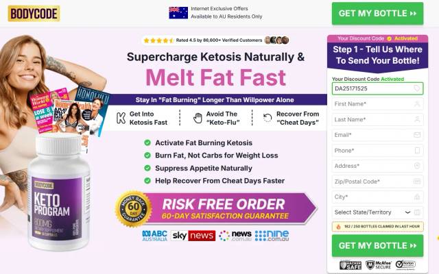 BodyCode KETO Australia™ – Herbal Check for Energy & Wellness