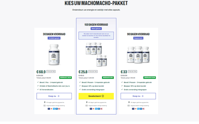 MachoMacho Netherlands (Customer Report!) Get All The Facts Before Try!