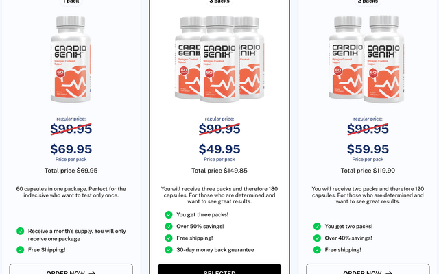 CardioGenix™ Danmark: Innovativ stotte til hjertesundhed for optimal kardiovaskulaer funktion