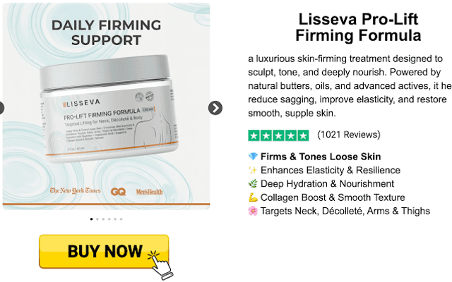 Lisseva Pro-Lift Firming Formula Cream Does It Work Or Not?