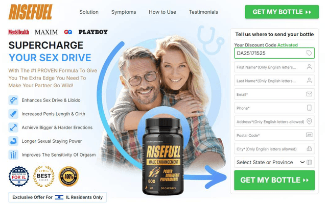 RiseFuel Male Enhancement Capsules Israel: Is it Effective in Improving Sexual Health?