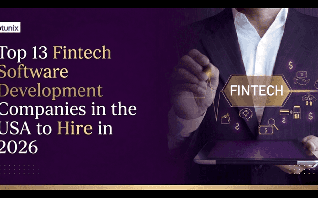Top 13 Fintech Software Development Companies in the USA to Hire in 2026