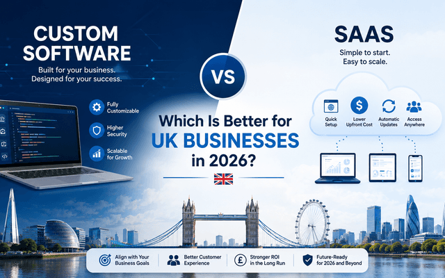 Custom Software vs SaaS: Which Is Better for UK Businesses in 2026?