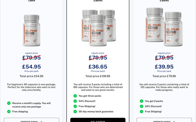 Alpha Edge United Kingdom: Enhance Sexual Performance By Building Lean Muscles?