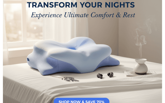 Derila ERGO Memory Foam Pillow: The Smart Solution for Pain-Free, Restful Sleep