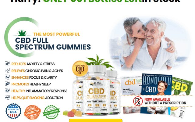 Sleep Better, Stress Less – Global Health Farms CBD Gummies for Total Mind & Body Relief?