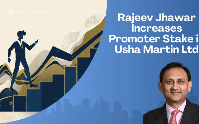 Rajeev Jhawar Increases Promoter Stake in Usha Martin Ltd