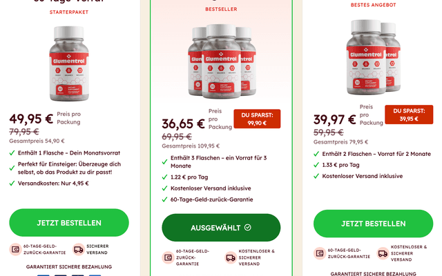 Glumentrol™ Capsules: Honest Reviews from DE FR Users on Weight and Energy