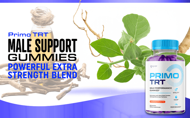 Primo TRT Male Enhancement Gummies: Ignite Passion, Build Strength, Conquer the Day