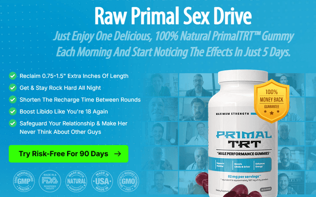 PrimalTRT ME Gummies Best Offer?