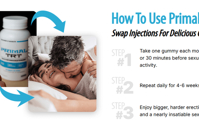 PrimalTRT Male Enhancement Gummies Super Supplement?