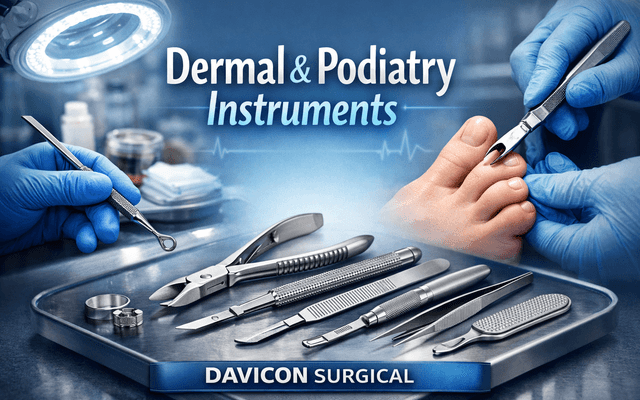 Dermal and Podiatry Instruments | Tools for Skin Care