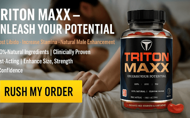 Triton Maxx Gummies Reviews – Increase Your Libido & Sex Drive Naturally! Price