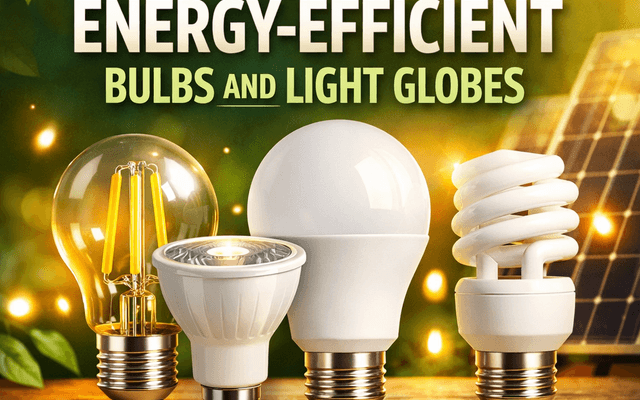 Energy-Efficient Bulbs and Light Globes