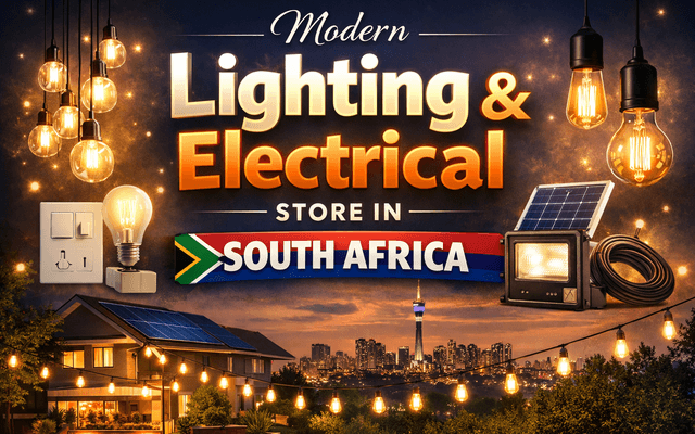Modern Lighting & Electrical Store in South Africa