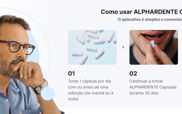 Alphardente Capsules Brazil Melhorando a Saúde Sexual?