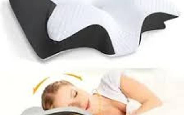 Derila Butterfly Support Pillow in Australia & Canada – Soft Yet Supportive Memory Foam Pillow for Deep Relaxation, Pressure 