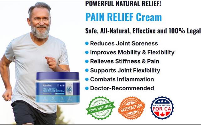 ArthroMax Cream | Fast-Acting Natural Pain Relief for Joints & Muscles