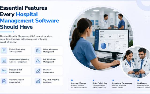 Essential Features Every Hospital Management Software Should Have 