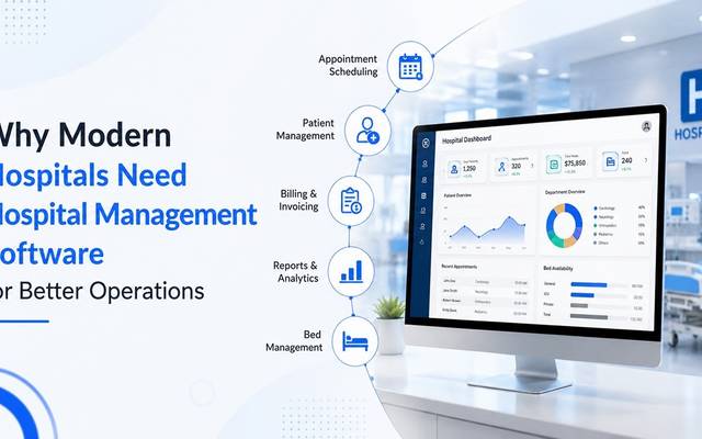 Why Modern HospitalBetters Need Hospital Management Software for  Operations 