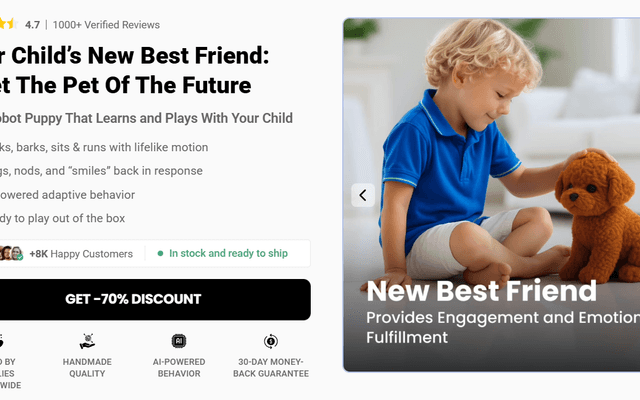 Wuffy Robot Puppy UK – Xmas 2025 Exclusive Offer! Stop! Don’t Buy Until You Read This Full Report!