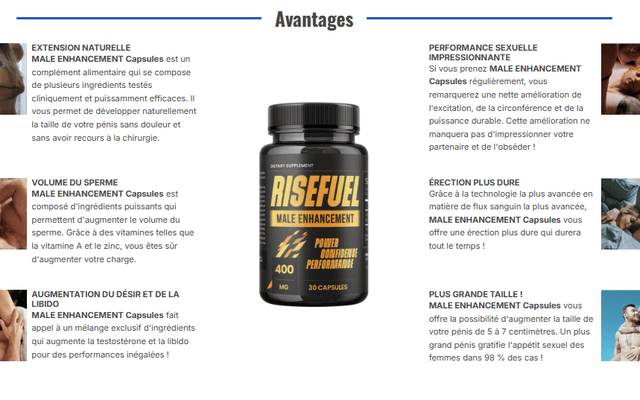 RiseFuel Male Enhancement Israel(Honest Customer Reviews)