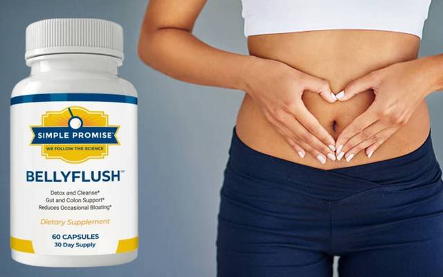 Simple Promise BellyFlush Supports Smoother Digestion And Helps Maintain A Flatter, Comfortable Stomach!