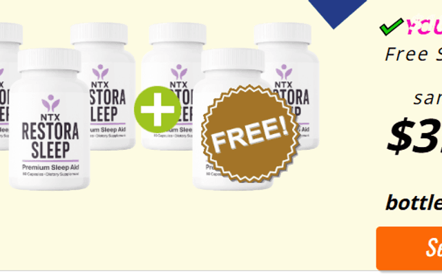 NTX Restora Sleep Capsules – Improve Relaxation, Calmness & Sleep Quality