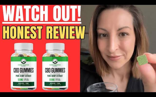 Forest Mountain Farms CBD Gummies Pure Ingredients, Real Results