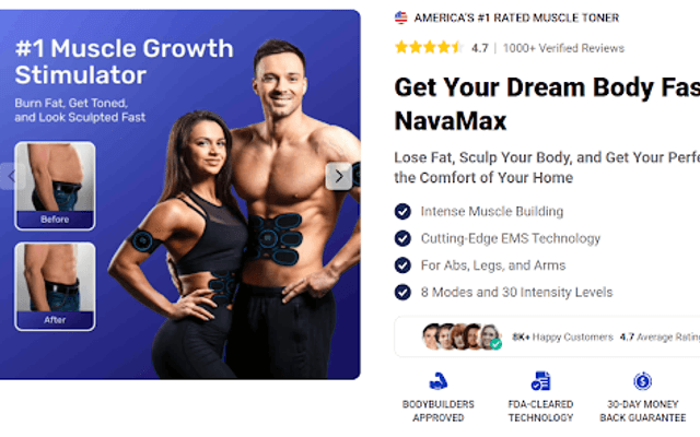 NavaMax Abs Stimulator Reviews - 1 Per NavaMax $49.99 - 2 NavaMax US $79.98 + Shipping + You Save $149!