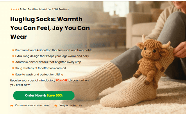 Vueeze HugHug Socks Australia [CONSUMER REPORTS]: Is it worth it?
