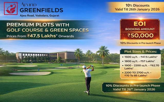 Arvind Greenfields Pre-Launch Offer – Limited Period