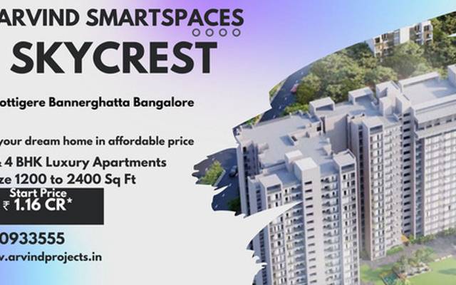 Arvind Skycrest: Redefining High-Rise Living in South Bengaluru