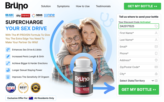 Bruno Male Enhancement Canada (NEW MEDICAL INSIGHT) The Latest Customer Results Reported!