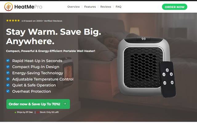 HeatMe Pro UK Reviews Reveal How Convenient It Is for Daily Heating!