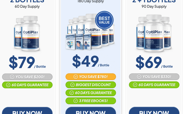OptiPlax™ Reviews 2025: Legit or Scam? Buy Official for 60-Day Guarantee