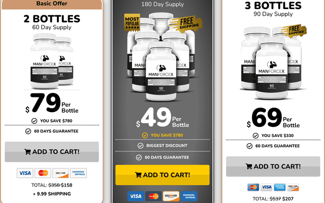 ManForceX Male Enhancement™ Facts: 100mg Strength for Stronger, Longer-Lasting Results