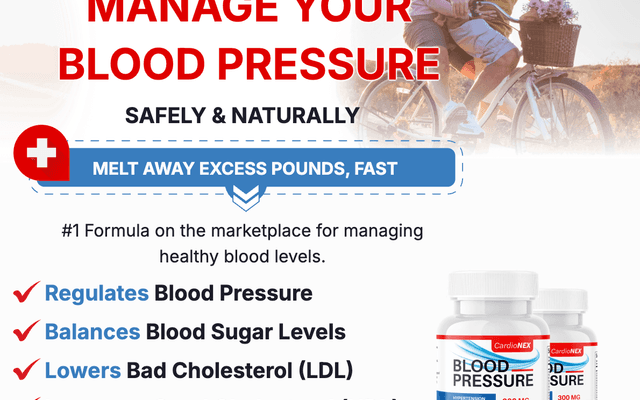CardioNEX Blood Pressure™ Canada: Heart Health Support With Circulation & Cholesterol Balance