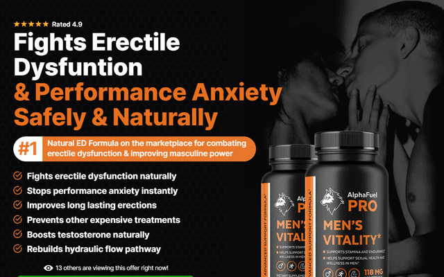 AlphaFuel Pro Male Enhancement Does It Work Or Not?
