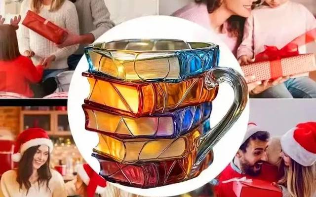 Vueeze BookHaven Mug | Read, Relax & Sip